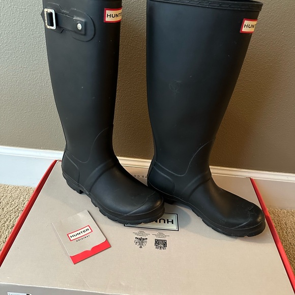 hunter original tall boots — black - Picture 5 of 5